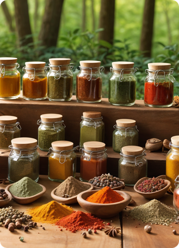Spices Bottles